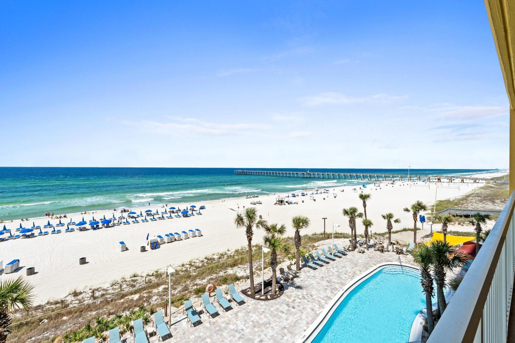 Calypso Beach Resort Towers Panama City Beach Bilik gambar