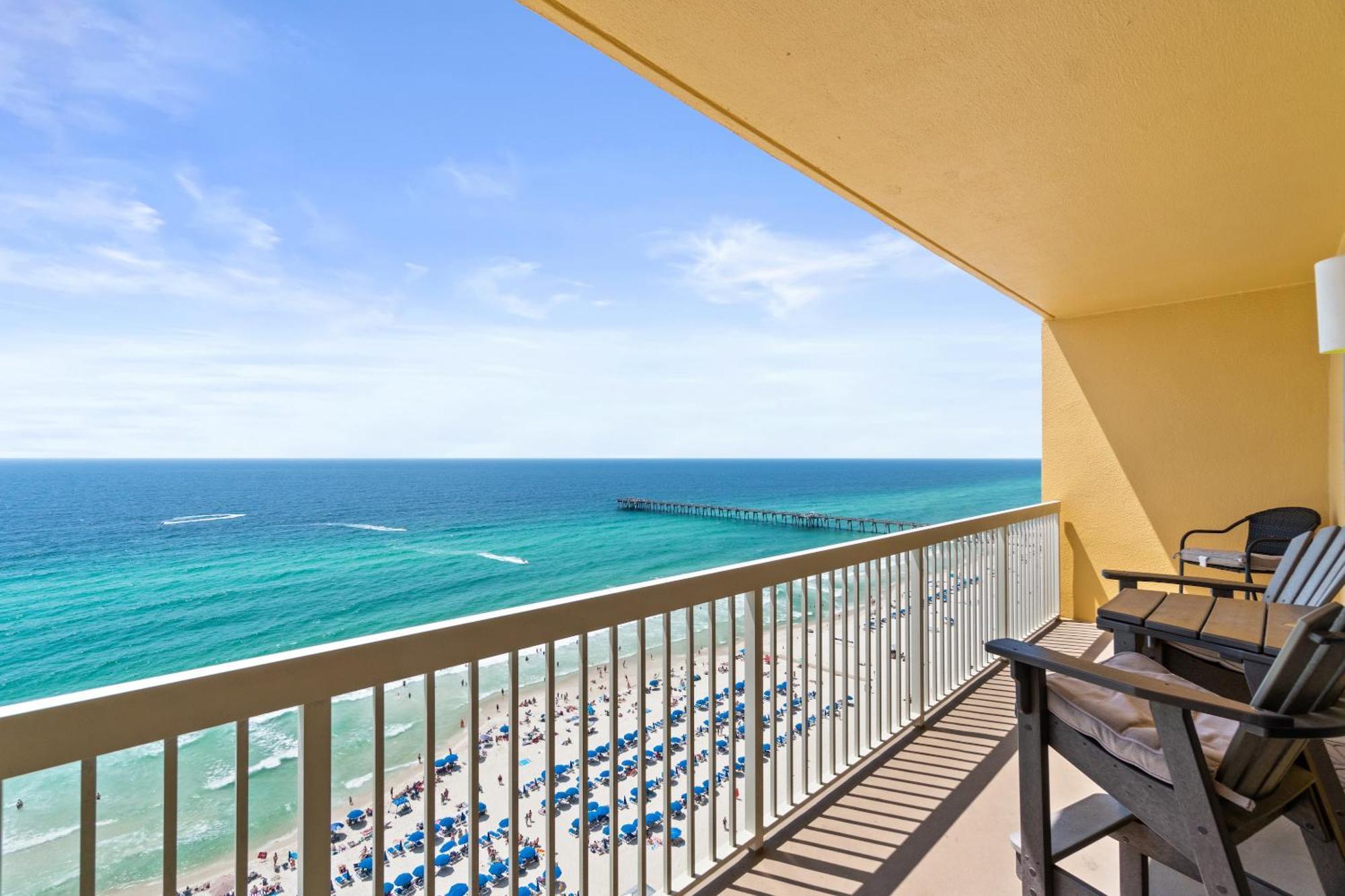 Calypso Beach Resort Towers Panama City Beach Bilik gambar